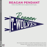 3/4 Sleeve Baseball Tee - Heather Grey / Navy (Reagan Pendant #143735)