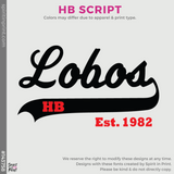 Basic Core Long Sleeve - Athletic Heather (HB Script #143758)