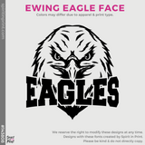 Basic Core Long Sleeve - Athletic Heather (Ewing Eagle Face #143808)