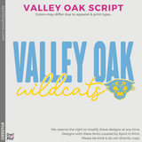 Basic Core Long Sleeve - Athletic Heather (Valley Oak Script #143880)