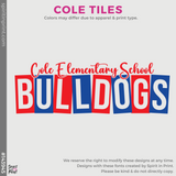 3/4 Sleeve Baseball Tee - White / Black (Cole Tiles #143945)