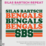 3/4 Sleeve Baseball Tee - White / Black (Silas Bartsch Repeat #143950)