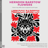 3/4 Sleeve Baseball Tee - White / Black (Herndon Barstow Flowers #143962)