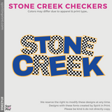 Vintage Tee - White (Stone Creek Checkers #143968)