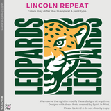 3/4 Sleeve Baseball Tee - White / Black (Lincoln Repeat #143975)