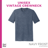 Vintage Tee - Navy Frost (TL Reed Huskies #143775)
