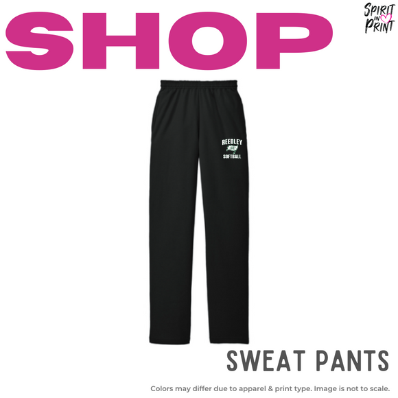 Sweat Pants - Black (Reedley Softball)