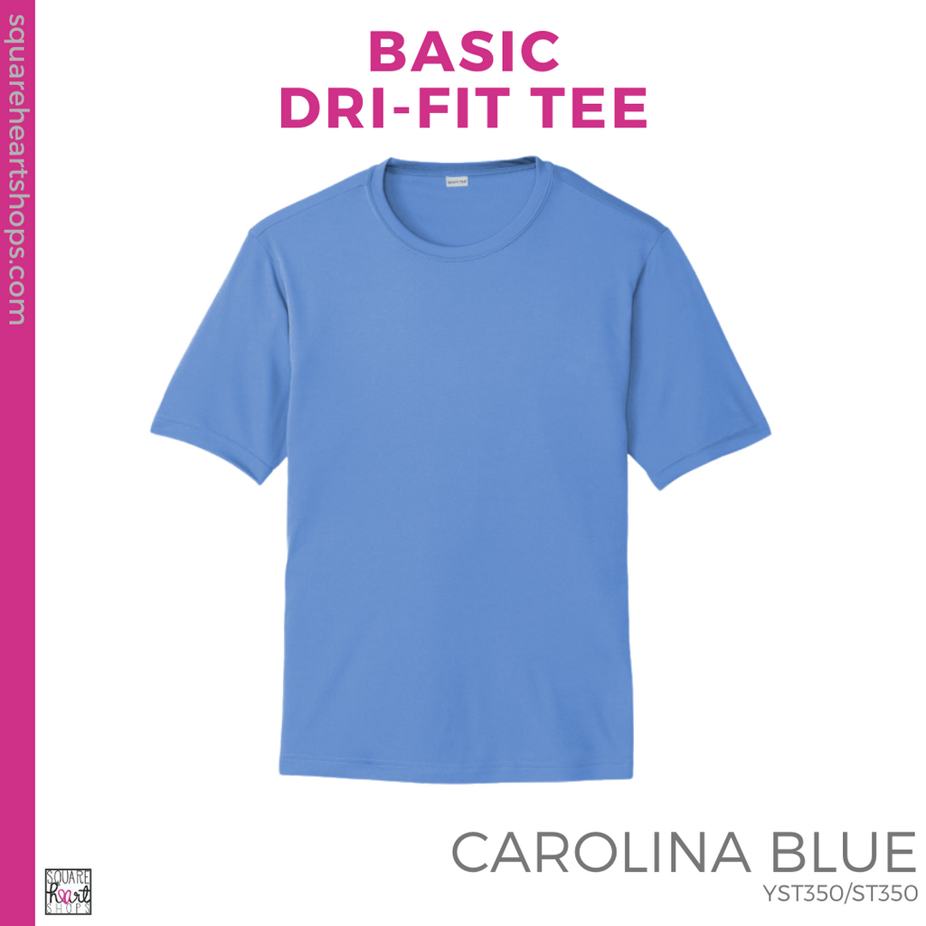 Carolina blue dri fit sale shirt