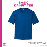 Dri-Fit Tee - True Royal (Hillside Bobcat #143753)