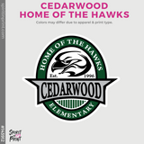 1/4 Zip Sweatshirt - Charcoal (Cedarwood Staff)