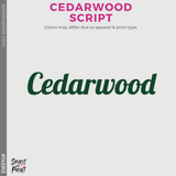 1/4 Zip Sweatshirt - Charcoal (Cedarwood Staff)