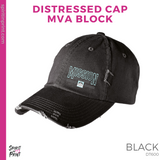 District Distressed Cap- Black