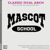 Basic Core Long Sleeve - Athletic Heather (Classic - Oval Arch #143168)