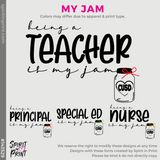 Vintage Tee - Black (My Jam #143529)