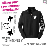1/4 Cadet Sweatshirt - Black (Stockpile #143548)