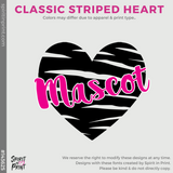 Basic Core Long Sleeve - Athletic Heather (Striped Heart #143625)