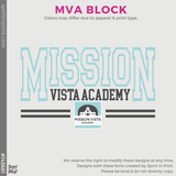 Ladies Next Level Cotton Tee- Heavy Metal (Mission Vista Academy Block #143681)