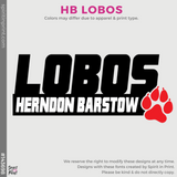 Basic Core Long Sleeve - Athletic Heather (HB Logos #143698)