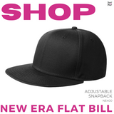 New Era Flat Bill Snapback