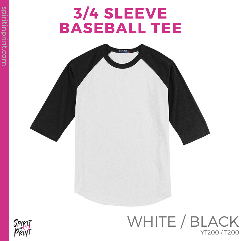 34sleeveBaseballTeeYT200T200WH