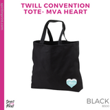 Port Authority Convention Tote- Black