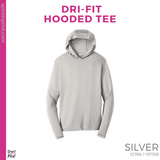 Youth Dri-Fit Hooded Tee - Silver