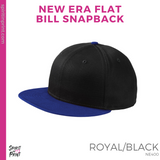 New Era Flat Bill Snapback