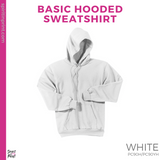 Basic Hoodie - White (St. Anthony's Block #143435)