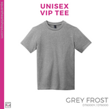 Unisex VIP Tee - Grey Frost (Sierra Vista Vikings #143458)