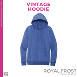 Vintage Hoodie - Royal Frost (Mountain View Kinder #143154)