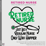 Vintage Tee - Navy Frost (Nursing Retired #143511)