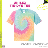 Tie-Dye Tee - Pastel Rainbow