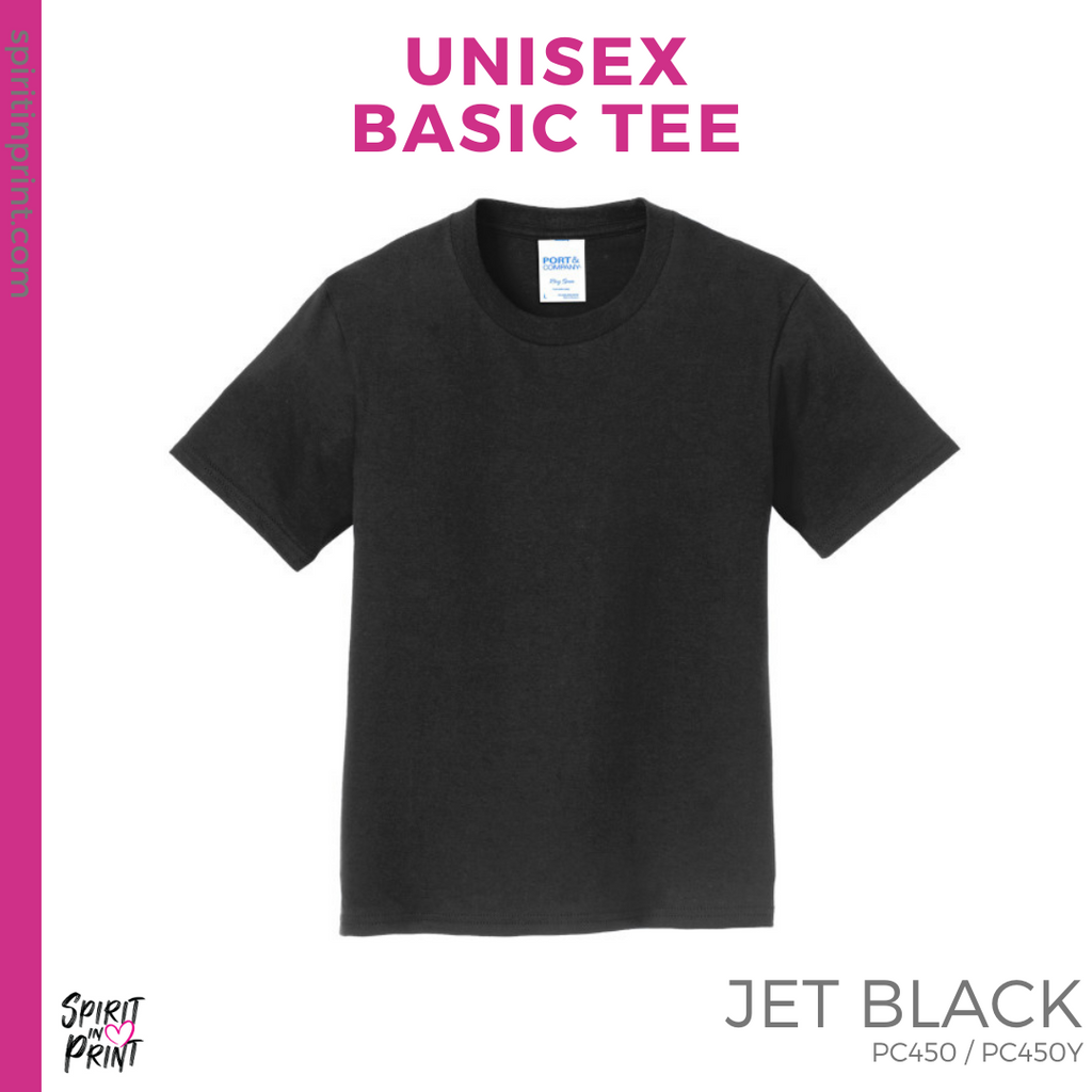 Basic outlet tee black