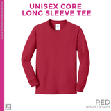 Basic Core Long Sleeve - Red  (Garfield Bubble #143380)