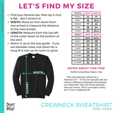 Crewneck Sweatshirt - Athletic Grey (Reverse Out #143261)