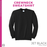 Crewneck Sweatshirt - Black (Oraze Heart #143384)