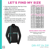 Dri-Fit 1/4 Zip - Royal (Mountain View Playful #143388)