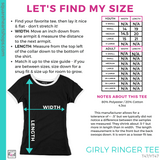 Girly Ringer Tee - Royal