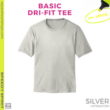 Basic Dri-Fit Tee - Silver