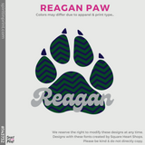 Dri-Fit Tee - Navy (Reagan Paw #143732)