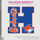 Hoodie - Athletic Grey (Hillside Bobcat #143753)