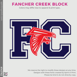 Crewneck Sweatshirt - Red (Fancher Creek FC #143762)