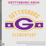 Girly VIP Tee - Black  (Gettysburg Arch #143767)