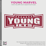 Basic Core Long Sleeve - Athletic Maroon (Young Marvel #143771)