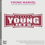 Dri-Fit Tee - Cardinal (Young Marvel #143771)