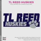 Hoodie - Athletic Grey (TL Reed Huskies #143775)