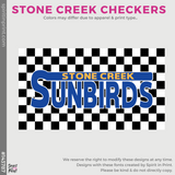 Crewneck Sweatshirt - Royal (Stone Creek Checkers #143787)