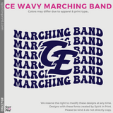 Hoodie - Navy (Clovis East Wavy Marching Band #143791)