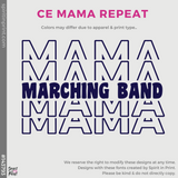 Hoodie - Navy (Clovis East Repeat Mama #143793)