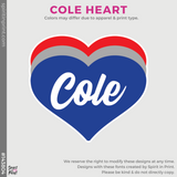Hoodie - Red (Cole Heart #143804)